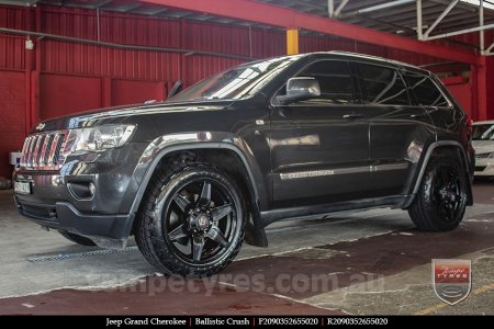 20x9.0 Ballistic Crush on JEEP GRAND CHEROKEE