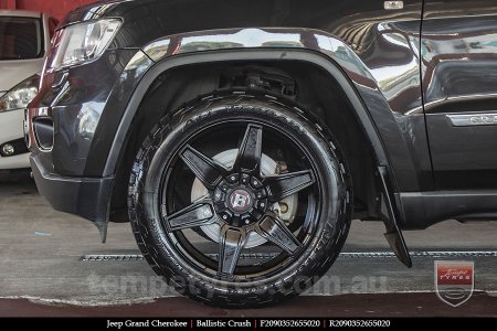 20x9.0 Ballistic Crush on JEEP GRAND CHEROKEE