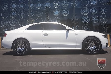 20x8.5 20x10 Simmons OM-C BM on AUDI A5