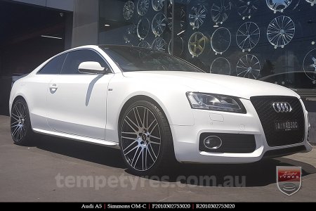 20x8.5 20x10 Simmons OM-C BM on AUDI A5