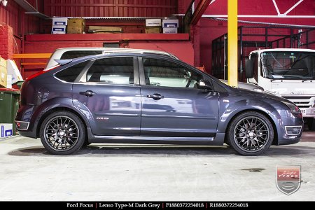 18x8.0 Lenso Type-M DG on FORD FOCUS
