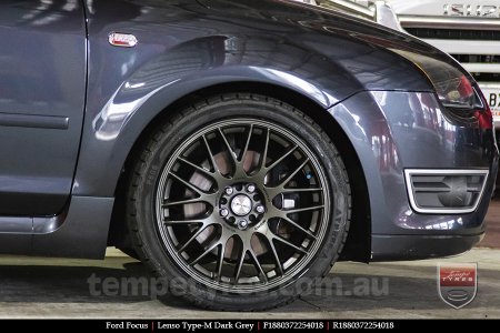 18x8.0 Lenso Type-M DG on FORD FOCUS