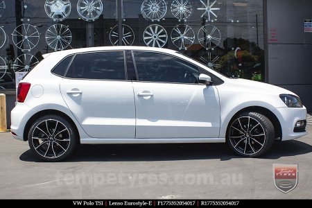 17x7.5 Lenso Eurostyle E ESE on VW POLO