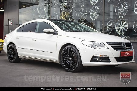 18x8.0 18x9.0 Lenso Conquista 5 SB CQ5 on VW PASSAT