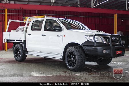 17x9.0 Ballistic Jester on TOYOTA HILUX