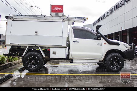 17x9.0 Ballistic Jester on TOYOTA HILUX