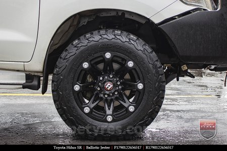 17x9.0 Ballistic Jester on TOYOTA HILUX