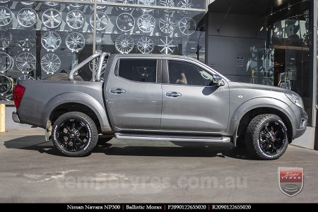 20x9.0 Ballistic Morax on NISSAN NAVARA NP300