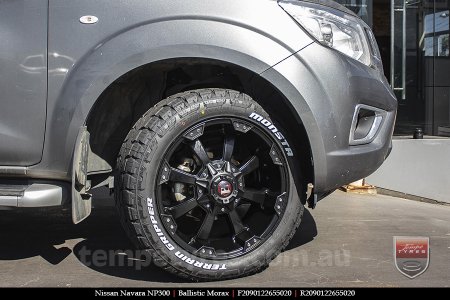 20x9.0 Ballistic Morax on NISSAN NAVARA NP300