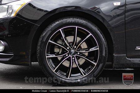 18x8.0 Lenso Eurostyle E ESE on HOLDEN CRUZE