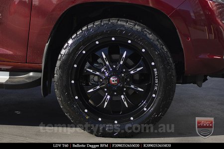 20x9.0 Ballistic Dagger BFM on LDV T60