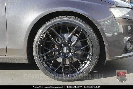 19x8.5 19x9.5 Lenso Conquista A CQA MK  on AUDI A4