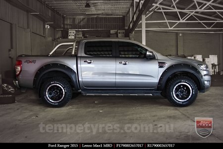 17x9.0 Lenso Max1 MBD on FORD RANGER