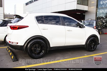 18x8.5 Lenso Jager Dyna on KIA SPORTAGE