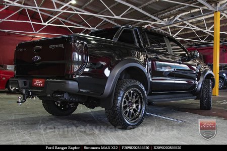 20x9.0 Simmons MAX X12 OBDFW on FORD RANGER RAPTOR