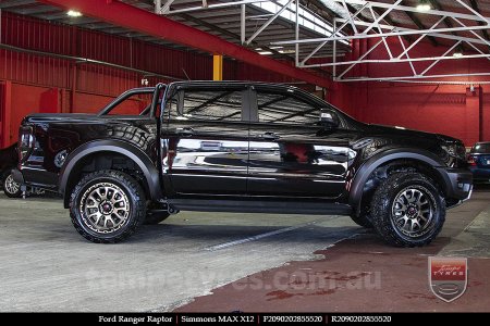 20x9.0 Simmons MAX X12 OBDFW on FORD RANGER RAPTOR