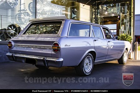 15x8.0 15x10 Simmons V51 SM on FORD FAIRMONT