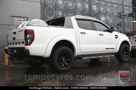 18x9.0 Ballistic Jester on FORD RANGER WILDTRAK