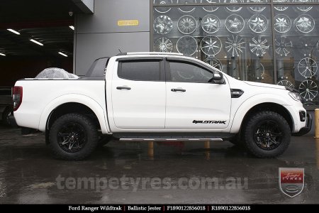 18x9.0 Ballistic Jester on FORD RANGER WILDTRAK