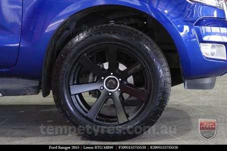 20x9.5 Lenso RTG MBW on FORD RANGER