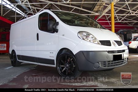 18x8.0 Incubus Zenith - FB on RENAULT TRAFFIC