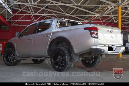 20x9.0 Ballistic Morax on MITSUBISHI TRITON