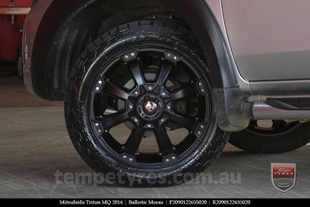 20x9.0 Ballistic Morax on MITSUBISHI TRITON