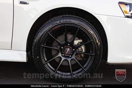 18x8.5 Lenso Spec F MB on MITSUBISHI LANCER