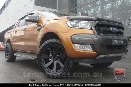 20x9.5 Lenso RTG MBW on FORD RANGER WILDTRAK