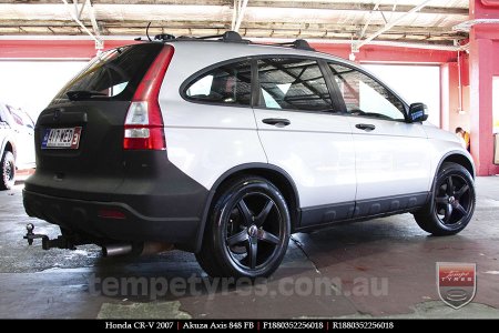 18x8.0 Akuza Axis 848 FB on HONDA CRV