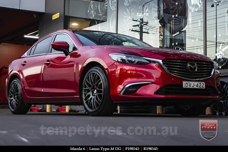 19x8.5 Lenso Type-M DG on MAZDA 6