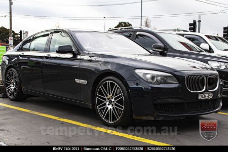 20x8.5 20x10 Simmons OM-C BM on BMW 7 SERIES