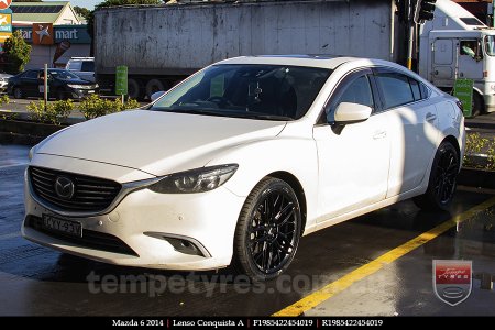 19x8.5 19x9.5 Lenso Conquista A CQA MK  on MAZDA 6