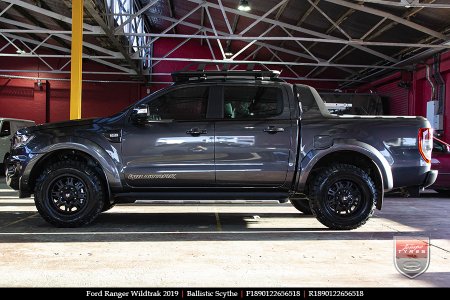 18x9.0 Ballistic Scythe on FORD RANGER WILDTRAK