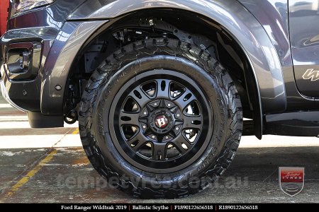 18x9.0 Ballistic Scythe on FORD RANGER WILDTRAK