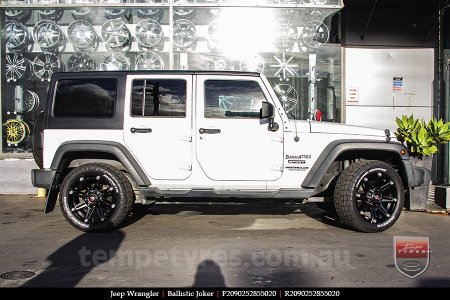 20x9.0 Ballistic Joker FB on JEEP WRANGLER