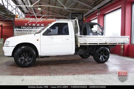 18x9.0 Lenso RTG MBW on HOLDEN RODEO