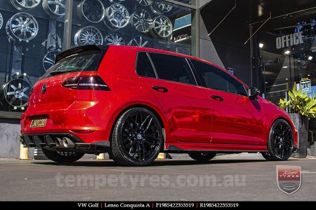 19x8.5 19x9.5 Lenso Conquista A CQA MK  on VW GOLF