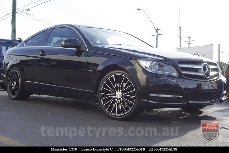 18x8.0 Lenso Eurostyle C ESC on MERCEDES C-Class