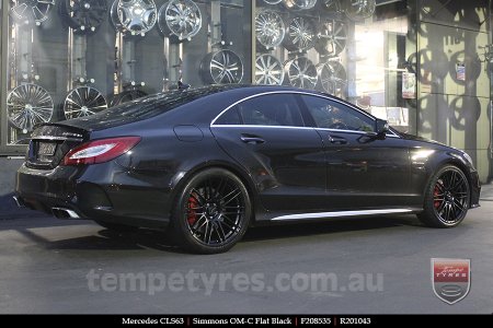 20x8.5 20x10 Simmons OM-C FB on MERCEDES CLS-Class