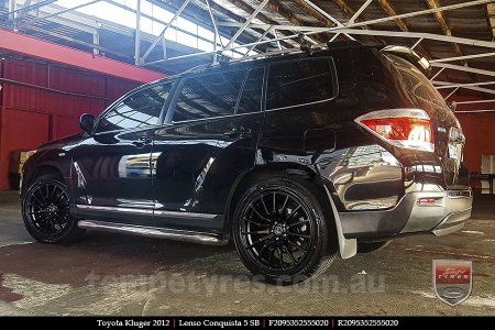 20x8.5 20x9.5 Lenso Conquista 5 SB CQ5 on TOYOTA KLUGER