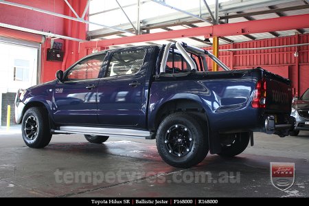 16x8.0 Ballistic Jester on TOYOTA HILUX