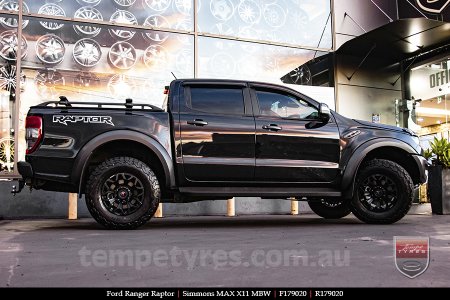 17x9.0 Simmons MAX X11 MBW on FORD RANGER RAPTOR