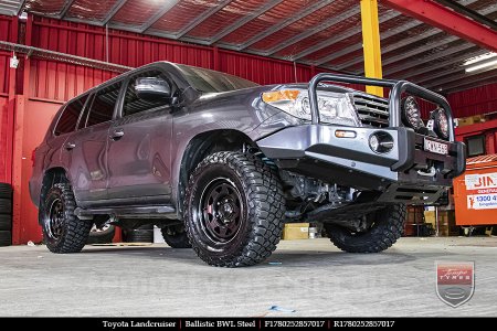 17x8.0 Ballistic BWL Steel on TOYOTA LANDCRUISER