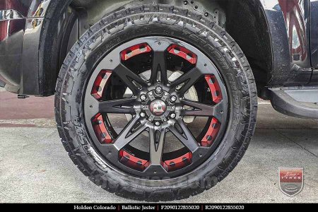 20x9.0 Ballistic Jester on HOLDEN COLORADO