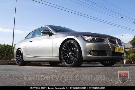 19x8.5 19x9.5 Lenso Conquista A CQA MK  on BMW 3 SERIES