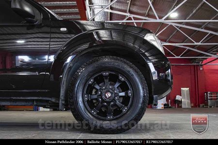 17x9.0 Ballistic Morax on NISSAN PATHFINDER