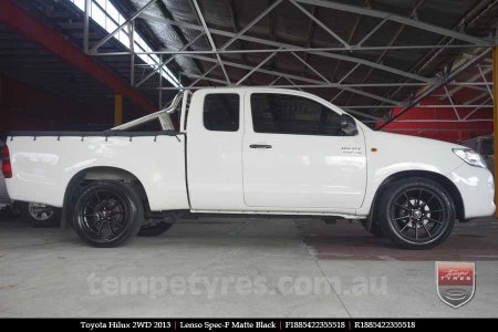 18x8.5 Lenso Spec F MB on TOYOTA HILUX