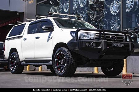 20x9.0 Ballistic Jester on TOYOTA HILUX