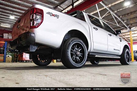 20x9.0 Ballistic Mace on FORD RANGER WILDTRAK